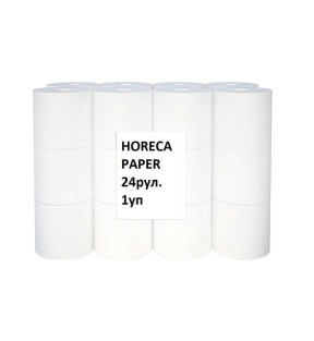 Папір туалетний 2-х шаровий horeca, 24 рул/уп