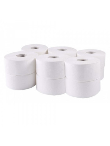 Папір туалетний джамбо 2-х шаровий Medium 130 м, 12 рул/уп